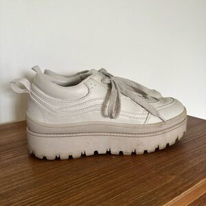 Zara Basic collection platform sneakers!